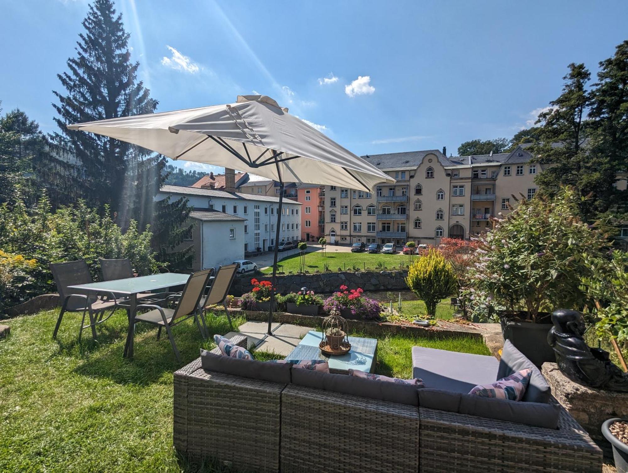 Appartamento Uo2 - Urlaubsmagie - Garten, Whirlpool, Sauna Sebnitz Esterno foto