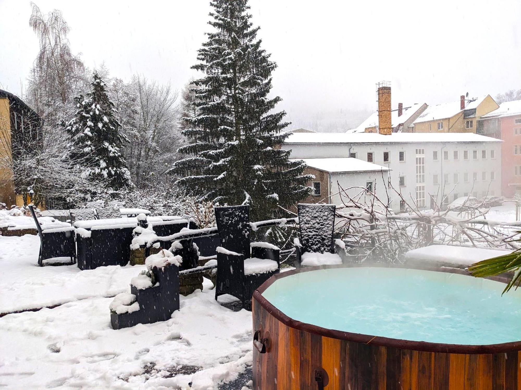 Appartamento Uo2 - Urlaubsmagie - Garten, Whirlpool, Sauna Sebnitz Esterno foto