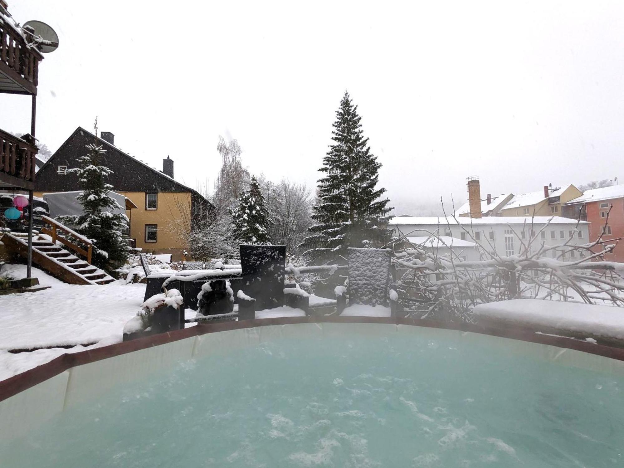 Appartamento Uo2 - Urlaubsmagie - Garten, Whirlpool, Sauna Sebnitz Esterno foto