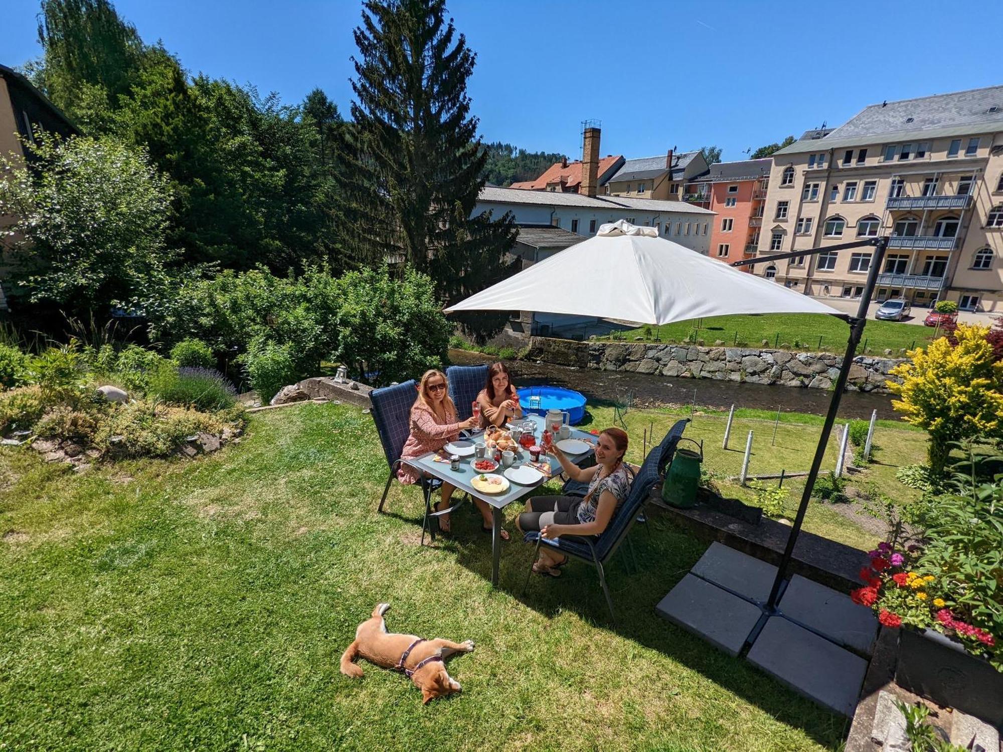 Appartamento Uo2 - Urlaubsmagie - Garten, Whirlpool, Sauna Sebnitz Esterno foto