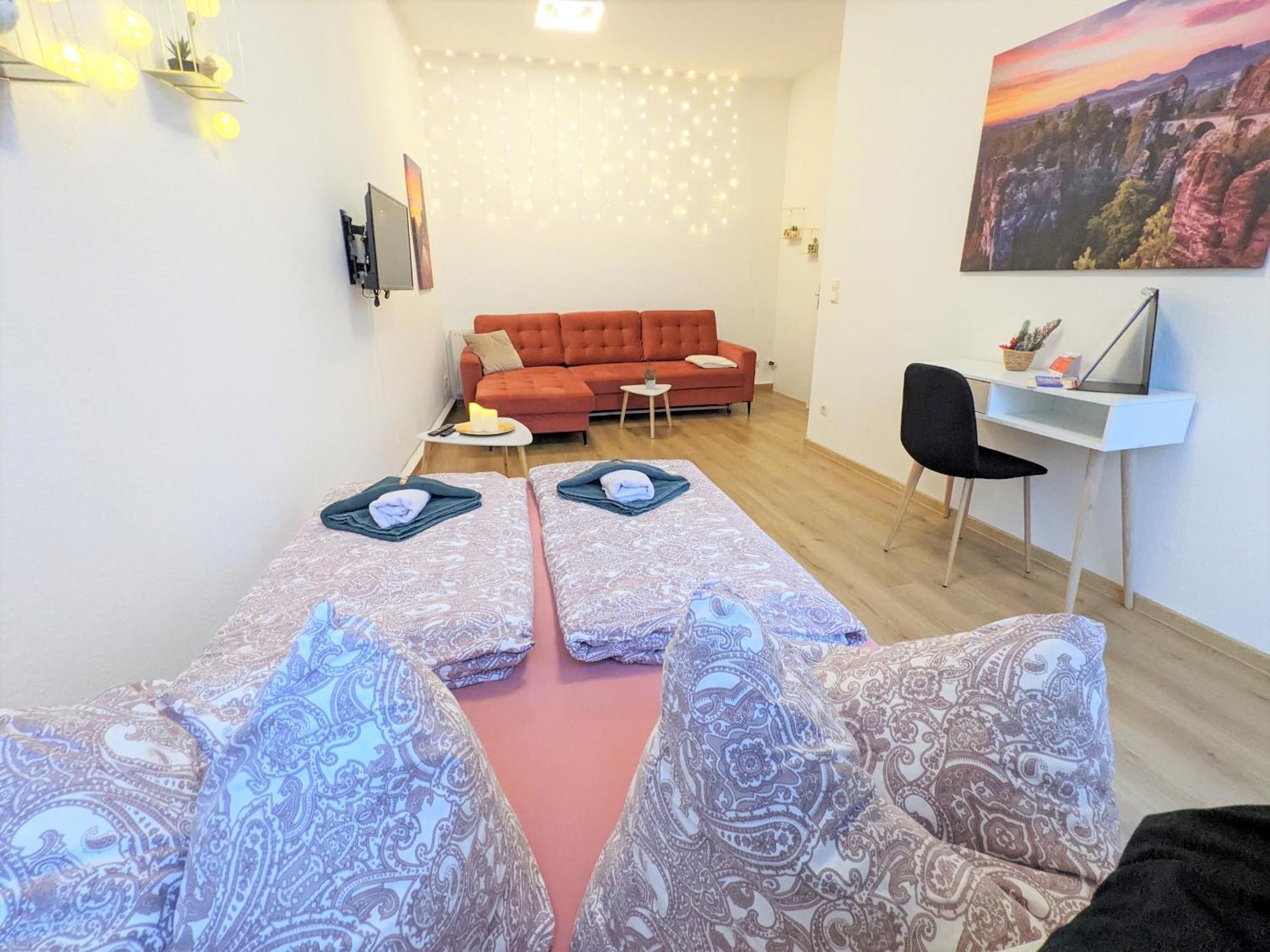 Appartamento Uo2 - Urlaubsmagie - Garten, Whirlpool, Sauna Sebnitz Esterno foto