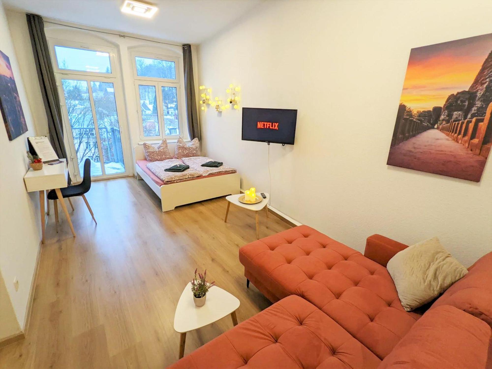 Appartamento Uo2 - Urlaubsmagie - Garten, Whirlpool, Sauna Sebnitz Esterno foto