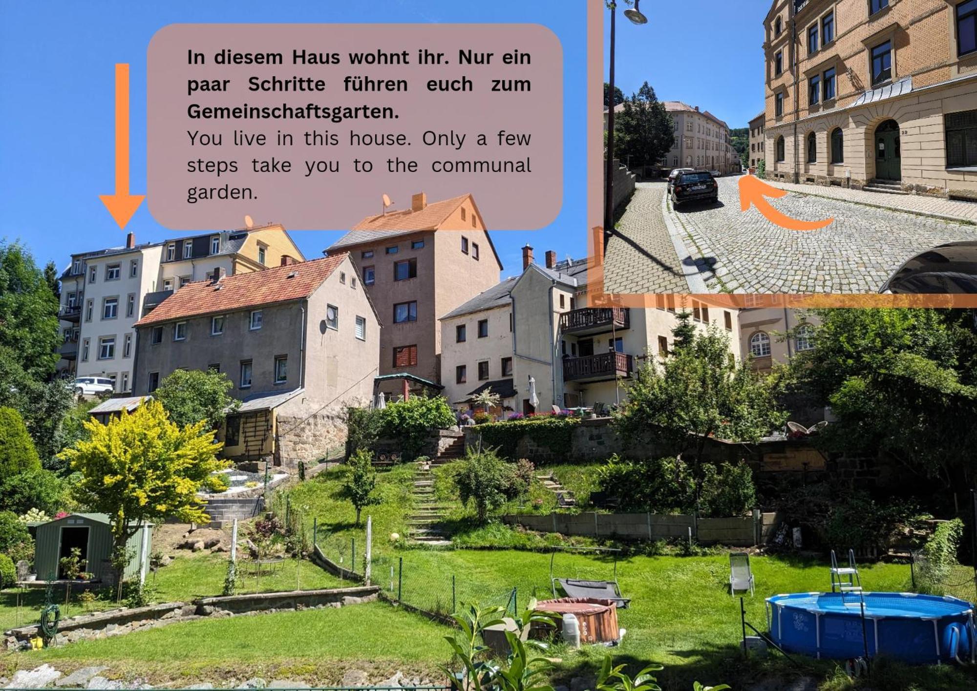 Appartamento Uo2 - Urlaubsmagie - Garten, Whirlpool, Sauna Sebnitz Esterno foto